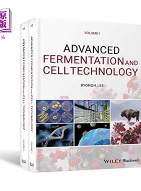 海外直订Advanced Fermentation and Cell Technology (2 Vol... 高级发酵和细胞技术(2卷套)