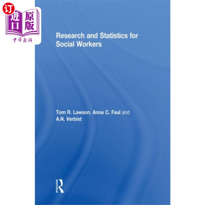 海外直订Research and Statistics for Social Workers 社会工作者研究与统计“,