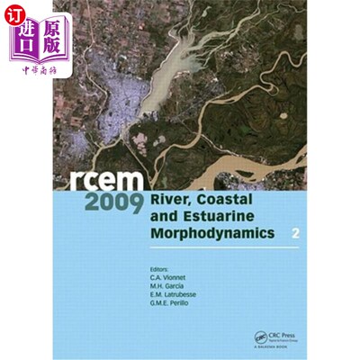 海外直订River, Coastal and Estuarine Morphodynamics. Rcem 2009, Two Volume Set 河流、海岸和河口形态动力学。Rcem 200