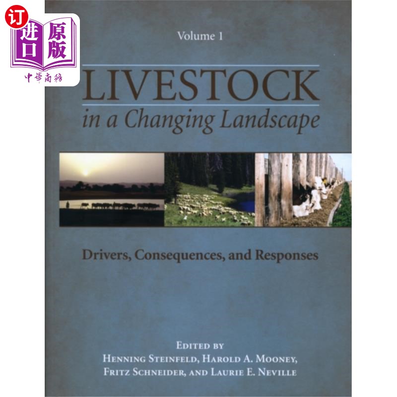海外直订Livestock in a Changing Landscape, Volume 1 变化中的畜牧业，第1卷