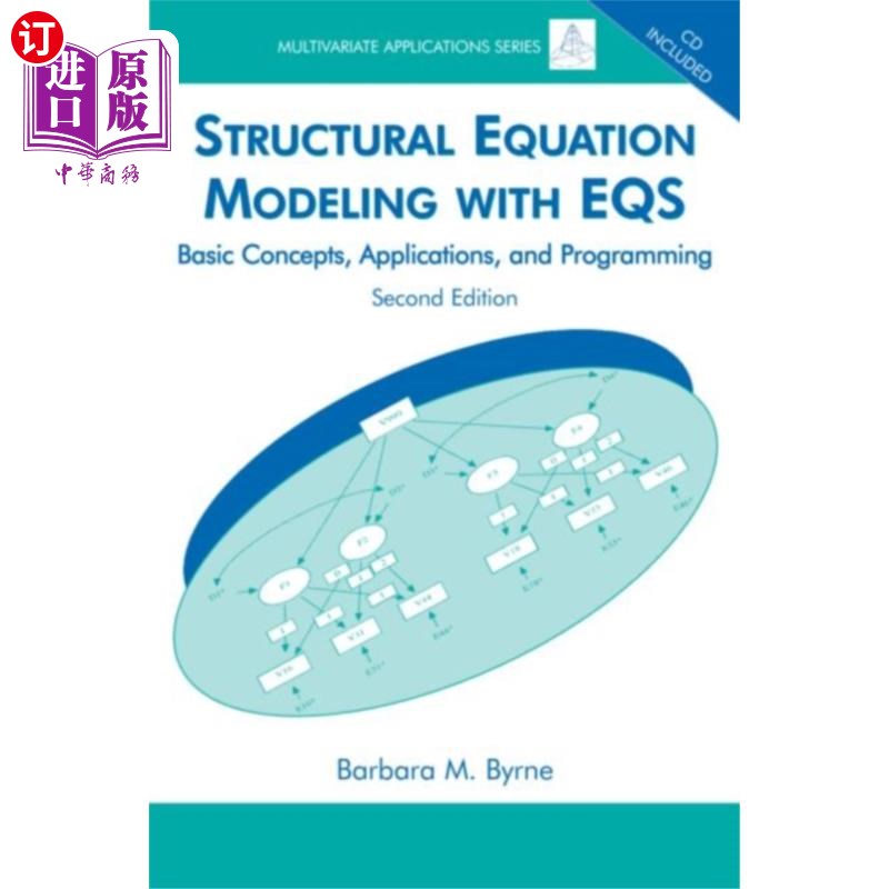 海外直订Structural Equation Modeling With EQS 结构方程模型