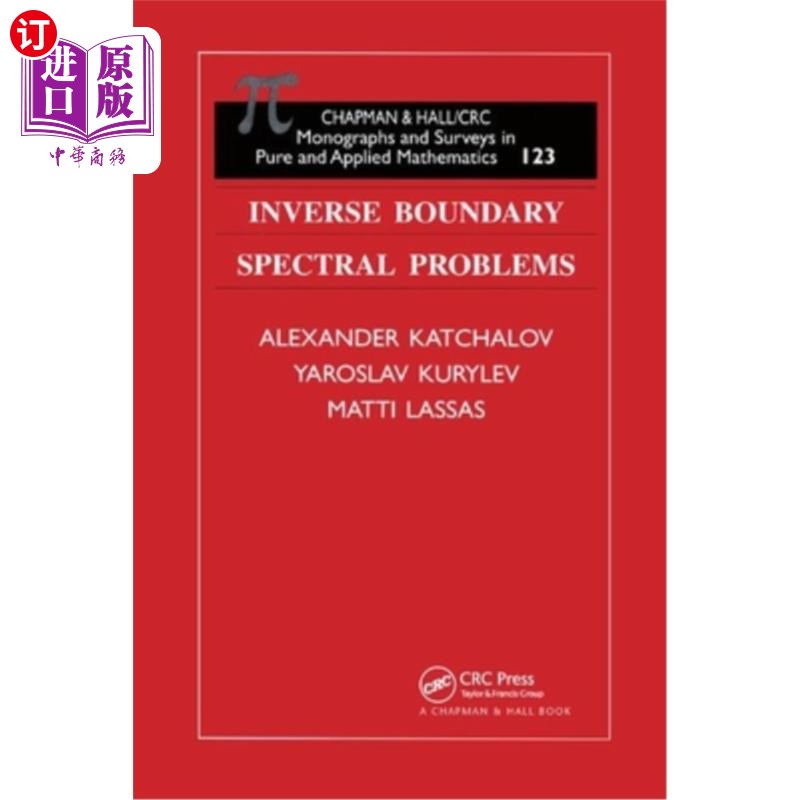 海外直订Inverse Boundary Spectral Problems 反边界谱问题