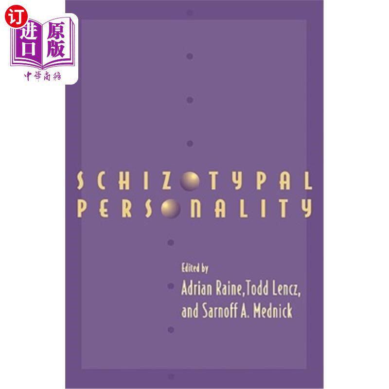 海外直订医药图书Schizotypal Personality 分裂型人格