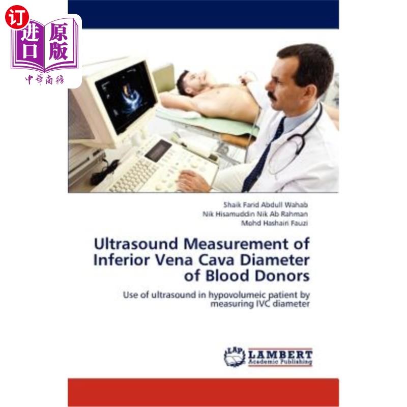 海外直订医药图书ultrasound measurement of inferior vena cava