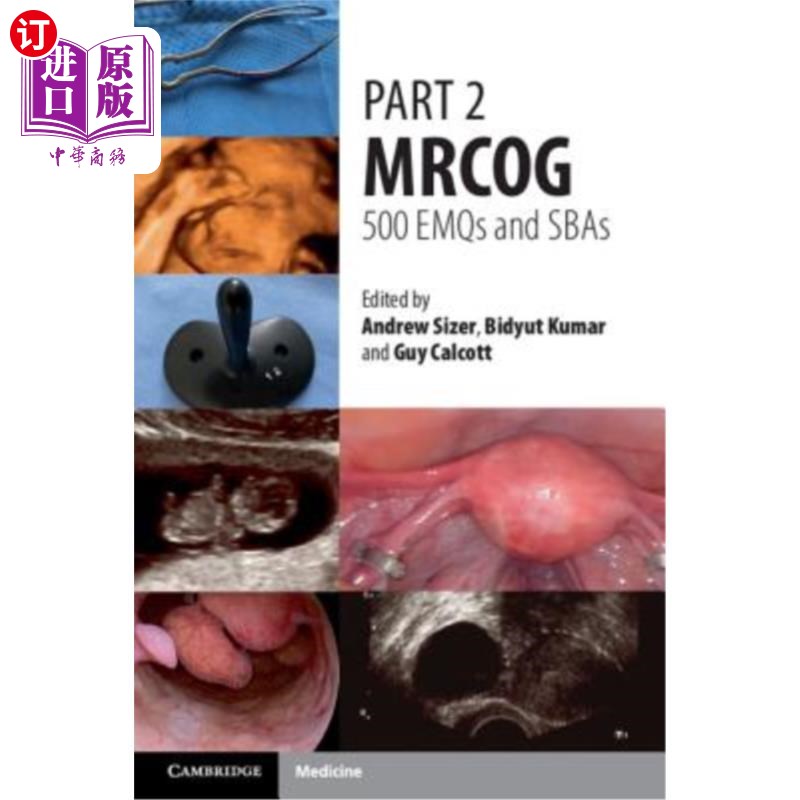 海外直订医药图书Part 2 Mrcog: 500 Emqs and Sbas 第2部分Mrcog:500 EMQ和SBA