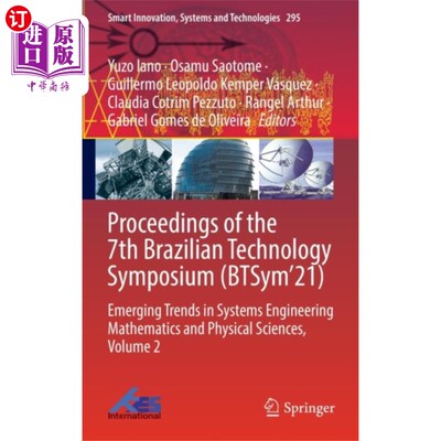 海外直订Proceedings of the 7th Brazilian Technology Symp... 第七届巴西技术研讨会论文集(BTSym'21)