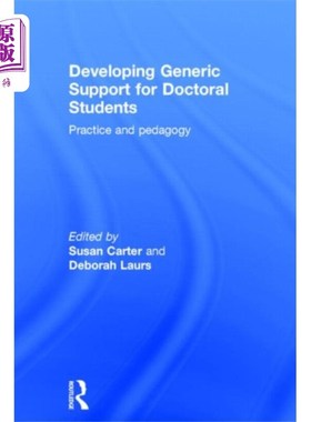 海外直订Developing Generic Support for Doctoral Students 发展对博士生的一般性支持