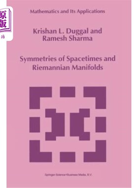 海外直订Symmetries of Spacetimes and Riemannian Manifolds 时空对称性与黎曼流形