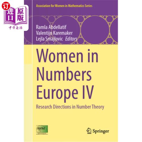 海外直订Women in Numbers Europe IV: Research Directions in Number Theory Women in Numbers Europe IV