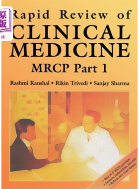 海外直订医药图书Rapid Review of Clinical Medicine for MRCP Part 1 MRCP临床医学快速综述第1部分