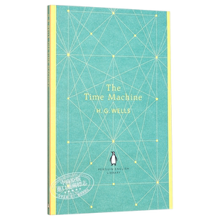 H.G.威尔斯 时间机器 英文原版 PEL The Time Machine Penguin English Library H.G.Wells 企鹅经典 科幻小说原著英文原版书籍