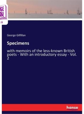 海外直订Specimens 标本