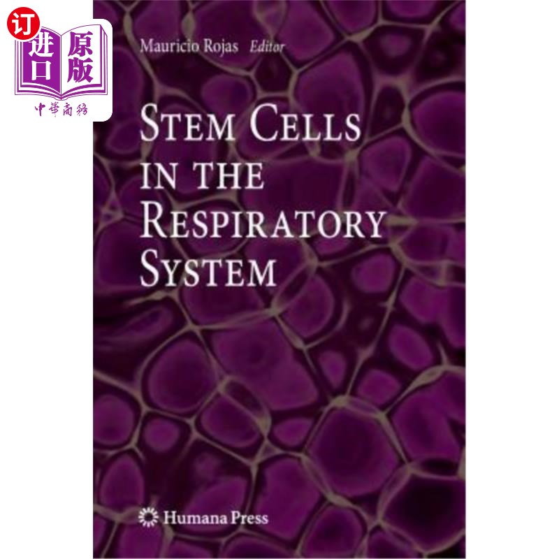 海外直订Stem Cells in the Respiratory System 呼吸系统中的干细胞