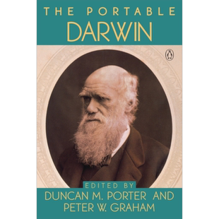 现货 企鹅便携图书馆 达尔文 英文原版 The Portable Darwin 物种起源 贝格尔号之旅的动物学 人类起源【中商原版】