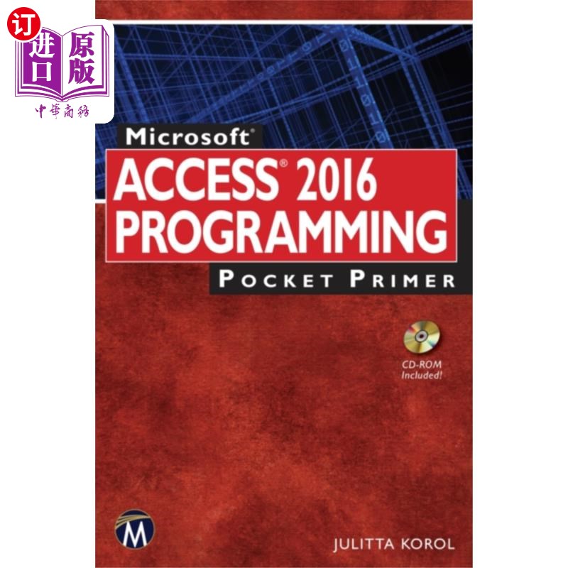 海外直订Microsoft Access 2016 Programming Pocket Primer 微软Access 2016编程口袋入门