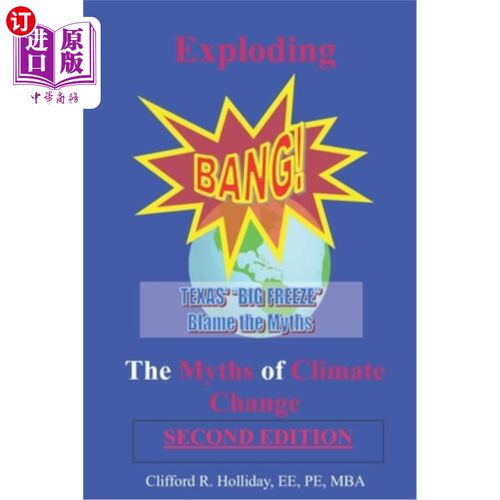 海外直订Exploding the Myths of Climate Change: A Denier's Viewpoint 戳破气候变化的神话:一个否定者的观点
