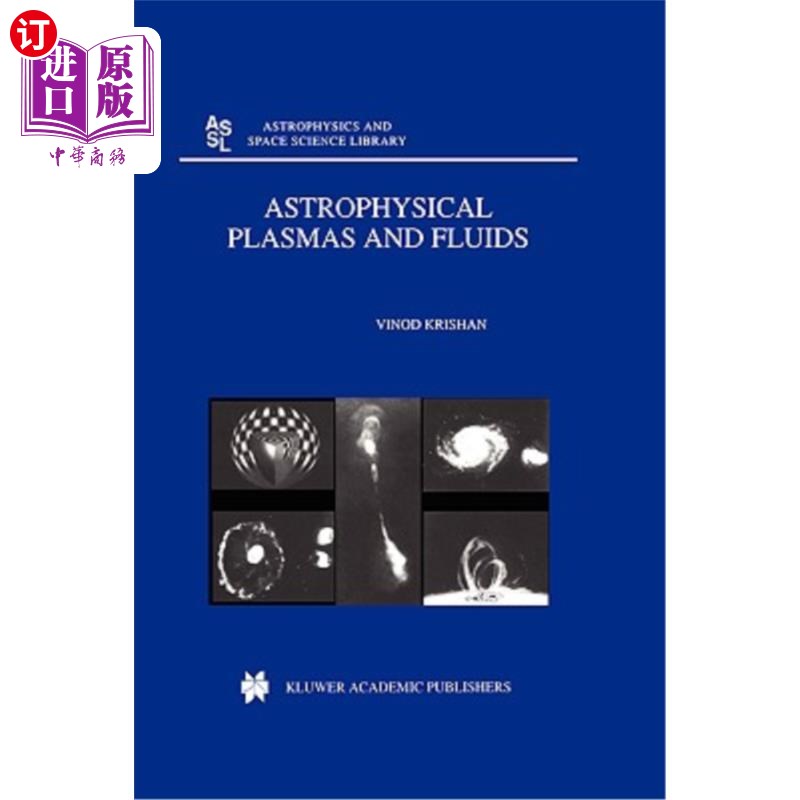 海外直订Astrophysical Plasmas and Fluids 天体物理等离子体和流体
