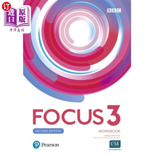 海外直订Focus 2e 3 Workbook 焦点3练习册