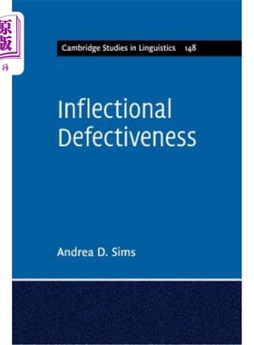 海外直订Inflectional Defectiveness 屈折缺陷