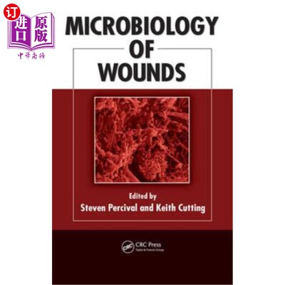 海外直订Microbiology of Wounds 伤口微生物学