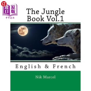 Vol.1 Book English 丛林书第一卷：英语和法语 海外直订The French Jungle