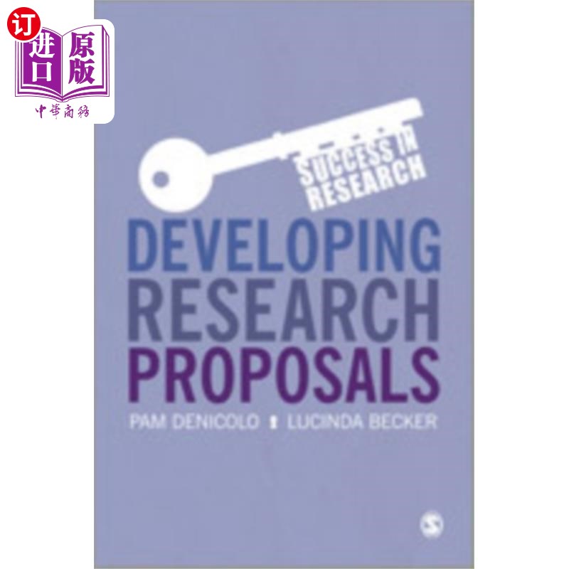 海外直订Developing Research Proposals 发展研究报告