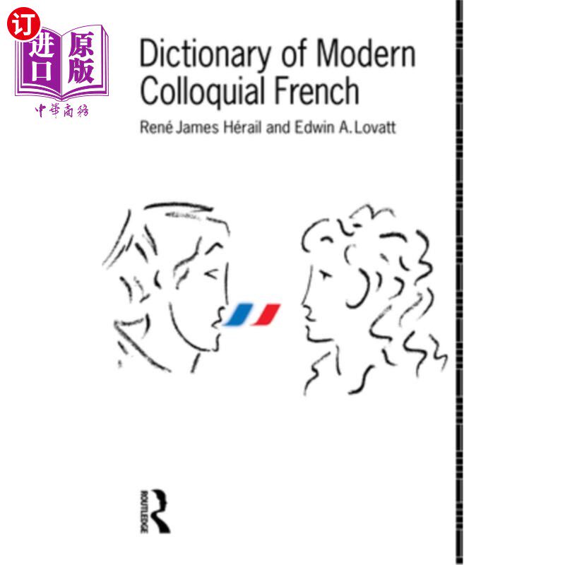海外直订Dictionary of Modern Colloquial French 现代口语法语词典