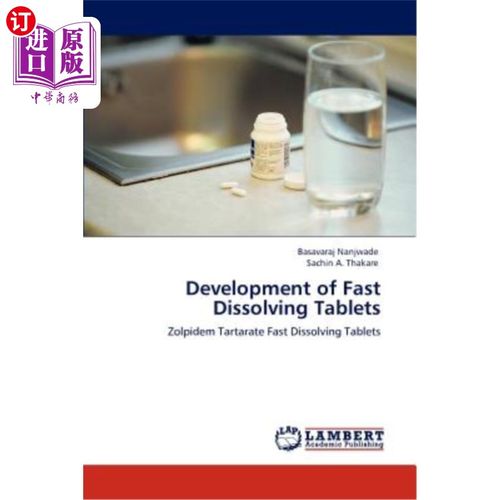 海外直订医药图书Development of Fast Dissolving Tablets 速溶片的研制