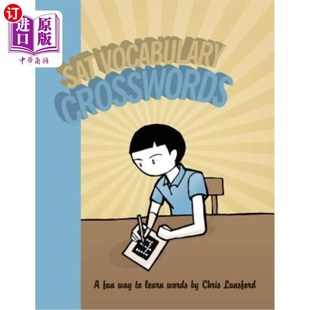 海外直订SAT Vocabulary Crosswords SAT词汇纵横填字游戏