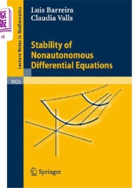 海外直订Stability of Nonautonomous Differential Equations 非自治微分方程的稳定性