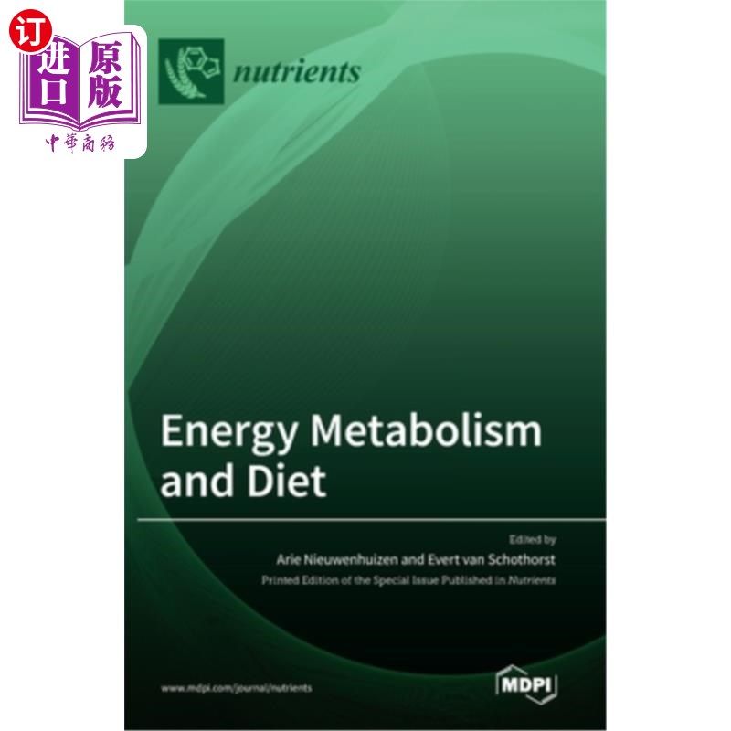 海外直订energy metabolism and diet 能量代谢与饮食
