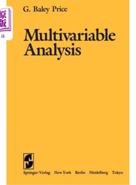 海外直订Multivariable Analysis 多变量分析