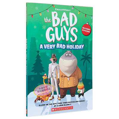 坏蛋联盟电影小说 英文原版 DreamWorks the Bad Guys Kate Howard 电影小说 影视小说【中商原版】