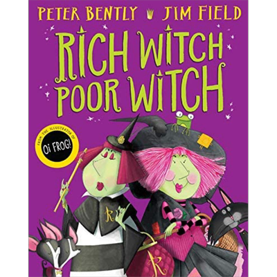 现货 Jim Field Rich Witch Poor Witch 富奶奶穷奶奶 英文原版 进口图书 儿童绘本 品德培育 故事图画书 3岁以上【中商原版】
