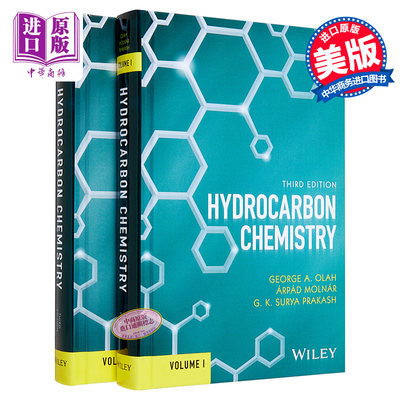 现货 烃化学 第3版 两卷集 Hydrocarbon Chemistry Third Edition Two Volume Set 英文原版 G K Surya Prakash【中商原版】