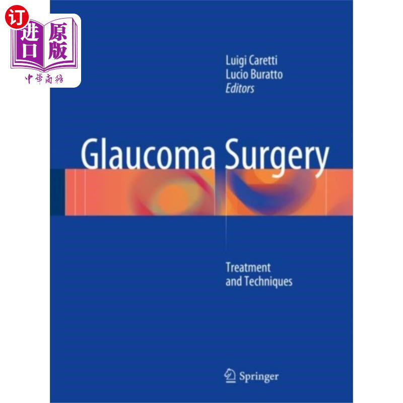 海外直订医药图书Glaucoma Surgery 青光眼手术