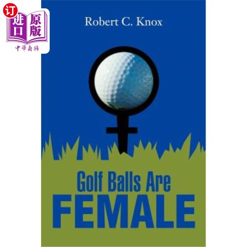 海外直订Golf Balls Are Female 高尔夫球是女性的