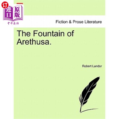 海外直订The Fountain of Arethusa. 阿瑞修萨喷泉。