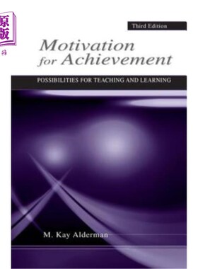 海外直订Motivation for Achievement: Possibilities for Teaching and Learning 成就动机：教与学的可能性