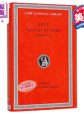 蒂托 李维 罗马史 卷十三 洛布古典丛书 原文拉英对照版 英文原版 History of Rome Volume XIII Livy【中商原版】