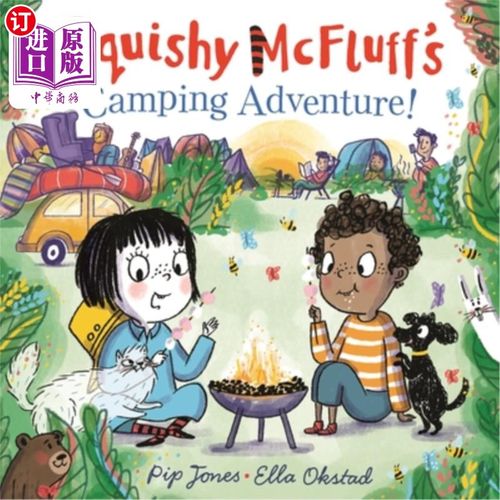 海外直订Squishy McFluff's Camping Adventure! 史乖宝的露营冒险!