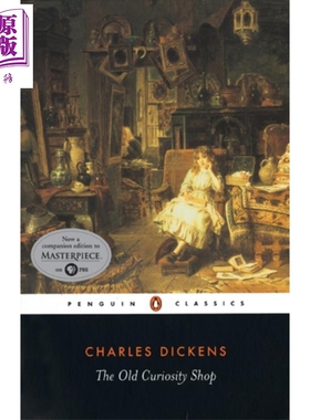 企鹅黑经典 狄更斯 老古玩店 英文原版  PBC The Old Curiosity Shop Charles Dickens【中商原版】
