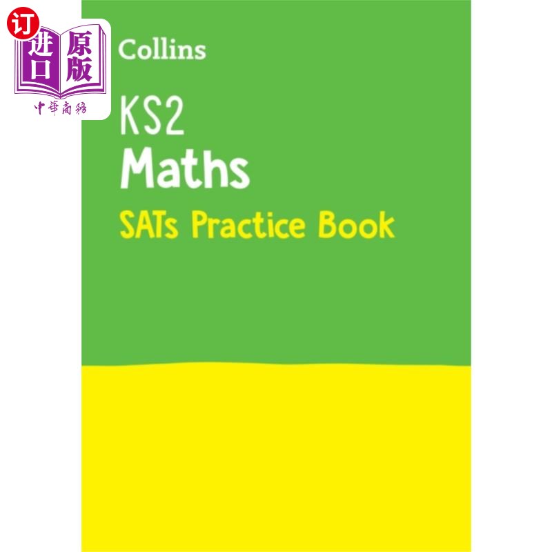 海外直订KS2 Maths SATs Practice Workbook KS2数学sat练习练习册