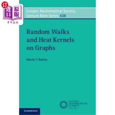 海外直订Random Walks and Heat Kernels on Graphs 图上的随机游走和热核
