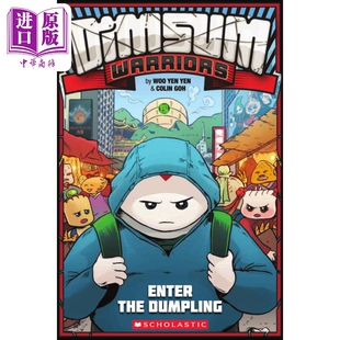 英文原版 Sum Enter 现货 Dumpling 故事图画书 进口图书 儿童图像小说 Warriors 点心侠1 学乐桥梁漫画 中商原版 The Dim