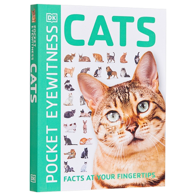 DK目击者口袋系列 猫 Pocket Eyewitness Cats 英文原版 DK百科 动物科普 猫科【中商原版】