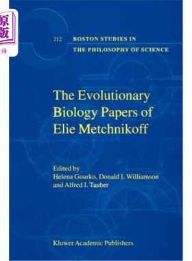 海外直订The Evolutionary Biology Papers of Elie Metchnikoff 埃利·梅特奇尼科夫的进化生物学论文