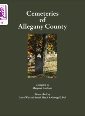 海外直订Cemeteries of Allegany County 阿勒格尼县公墓