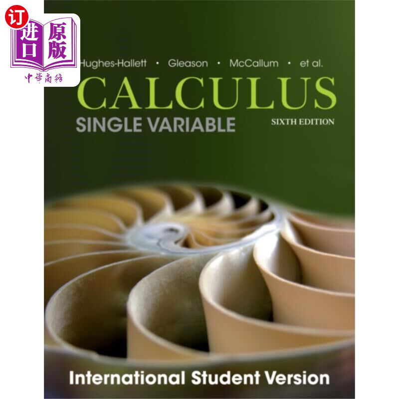 海外直订Calculus - Single Variable 6e International Student Version 微积分