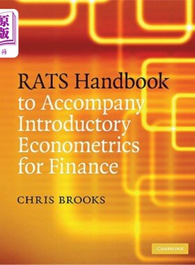 海外直订Rats Handbook to Accompany Introductory Econometrics for Finance 金融计量经济学入门手册